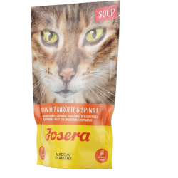 JOSERA Cat Zupa Kurczak Marchew Szpinak 15x70g